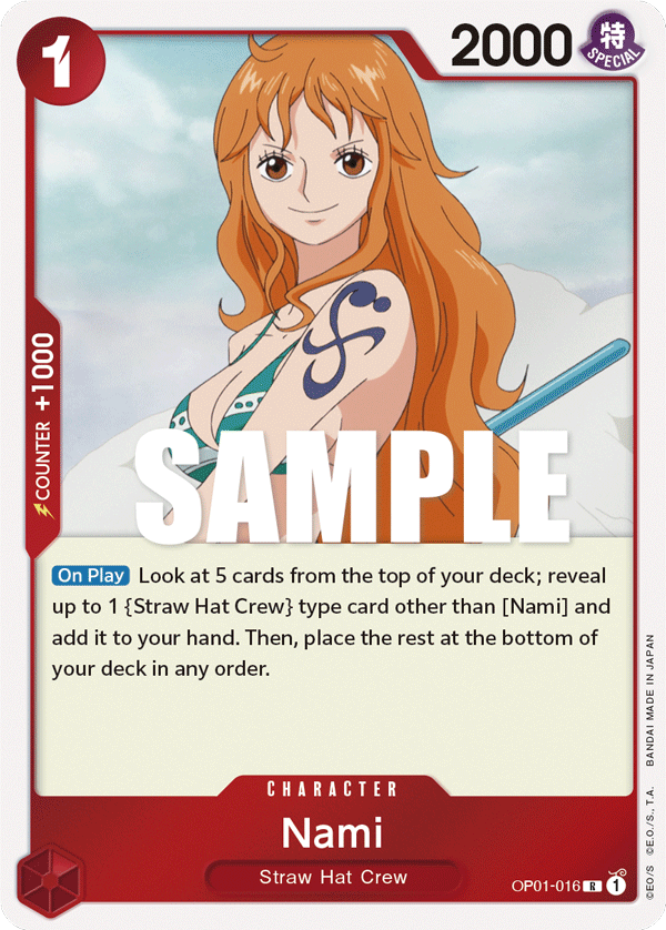 Nami - OP01-016 (Luffy Deck)