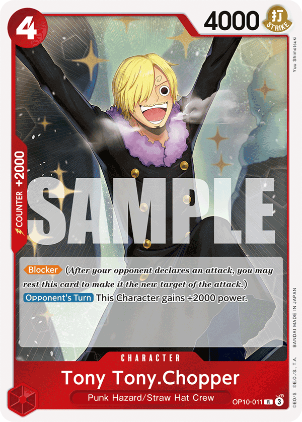 Tony Tony.Chopper - OP10-011 (Luffy Deck)
