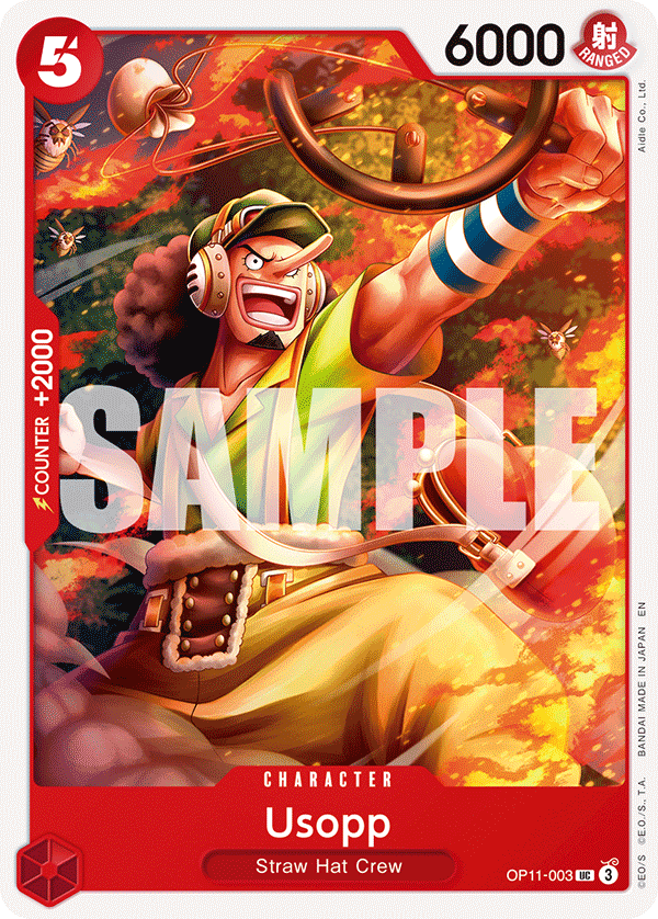 Usopp - OP11-003 (Luffy Deck)