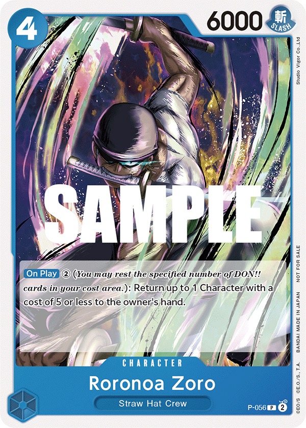 Roronoa Zoro - P-056 (Nami Deck)